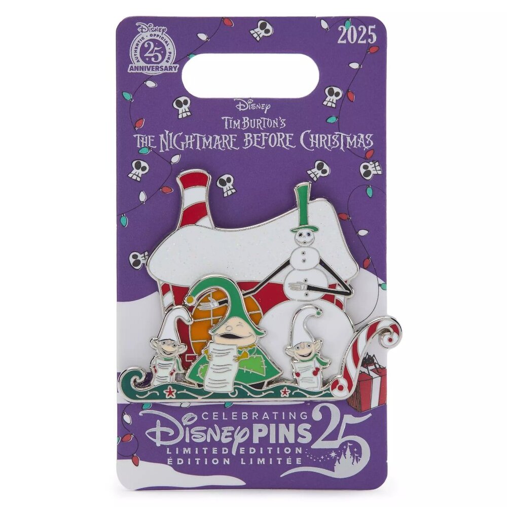Elves Holiday Pin – Tim Burton's The Nightmare Before Christmas